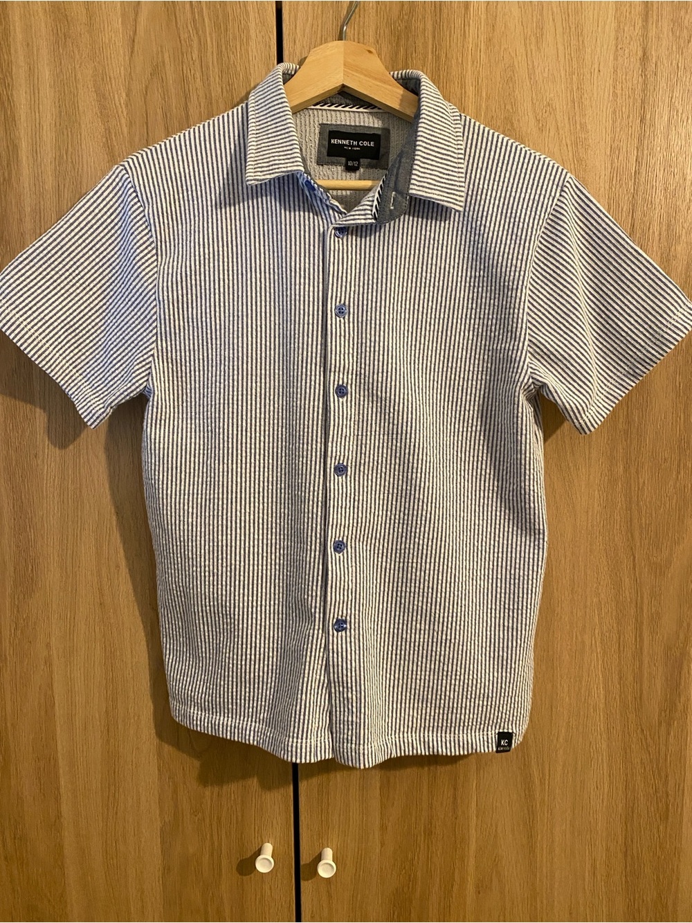 Kenneth Cole Short Sleeve Button-Down Shirt